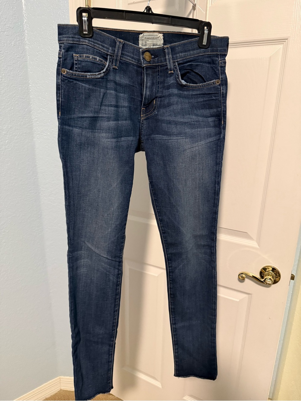 Current/Elliott Women's Dark Indigo Skinny Jeans